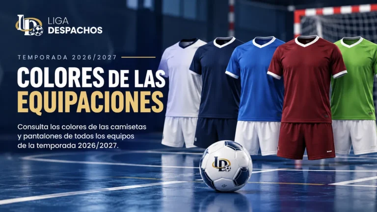 Ya puedes consultar los colores de las equipaciones de la temporada 2026/2027